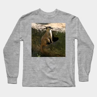 Meerkat on the Lookout Long Sleeve T-Shirt